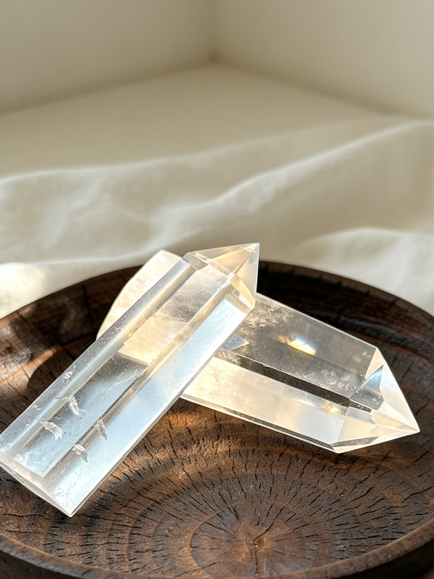 Clear Glow Clear Quartz Cleansing & Charging Bowl